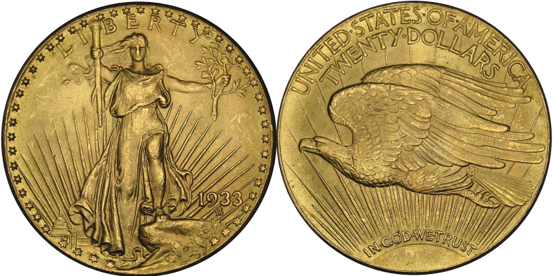 Złota moneta 1 uncja - Double Eagle